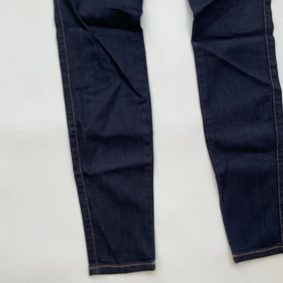 Guess Women’s Power Curvy Mid Rise Skinny Jeans Dark Indigo Size 27 - Picture 4 of 12